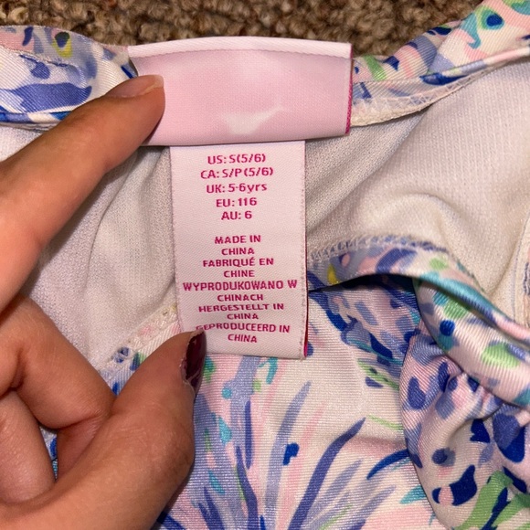 Tommy Bahama Girls’ Swimsuit one piece - Picture 3 of 3